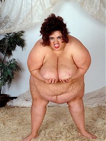 Heavy Plumper Slut Showing and Posing her Big Belly and Boobs